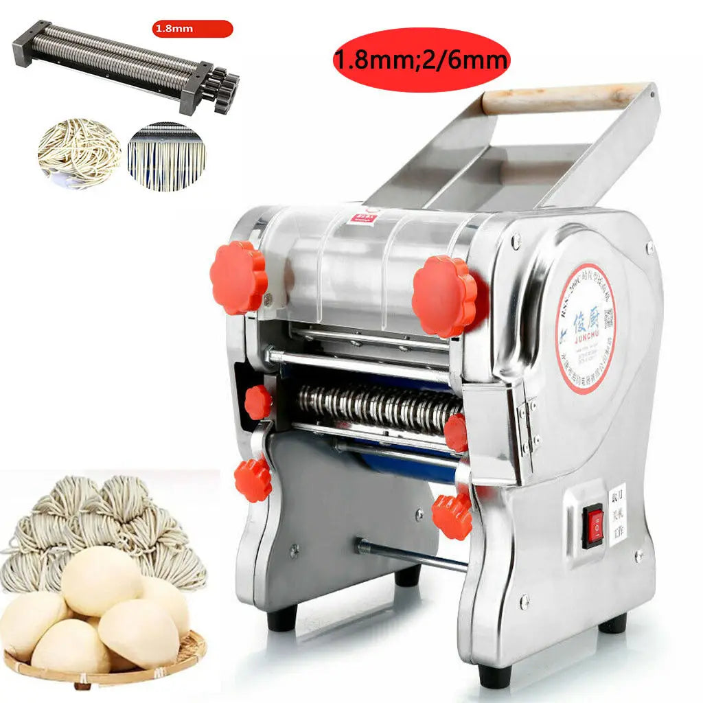 550W Commercial Stainless Steel Electric Dual Knife Pasta Noodle Maker