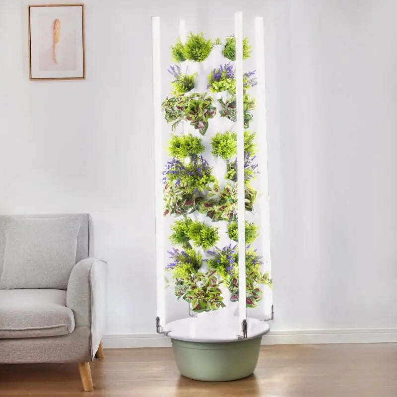 Hydroponic Growing Kit System With LED Grow Lights Indoor