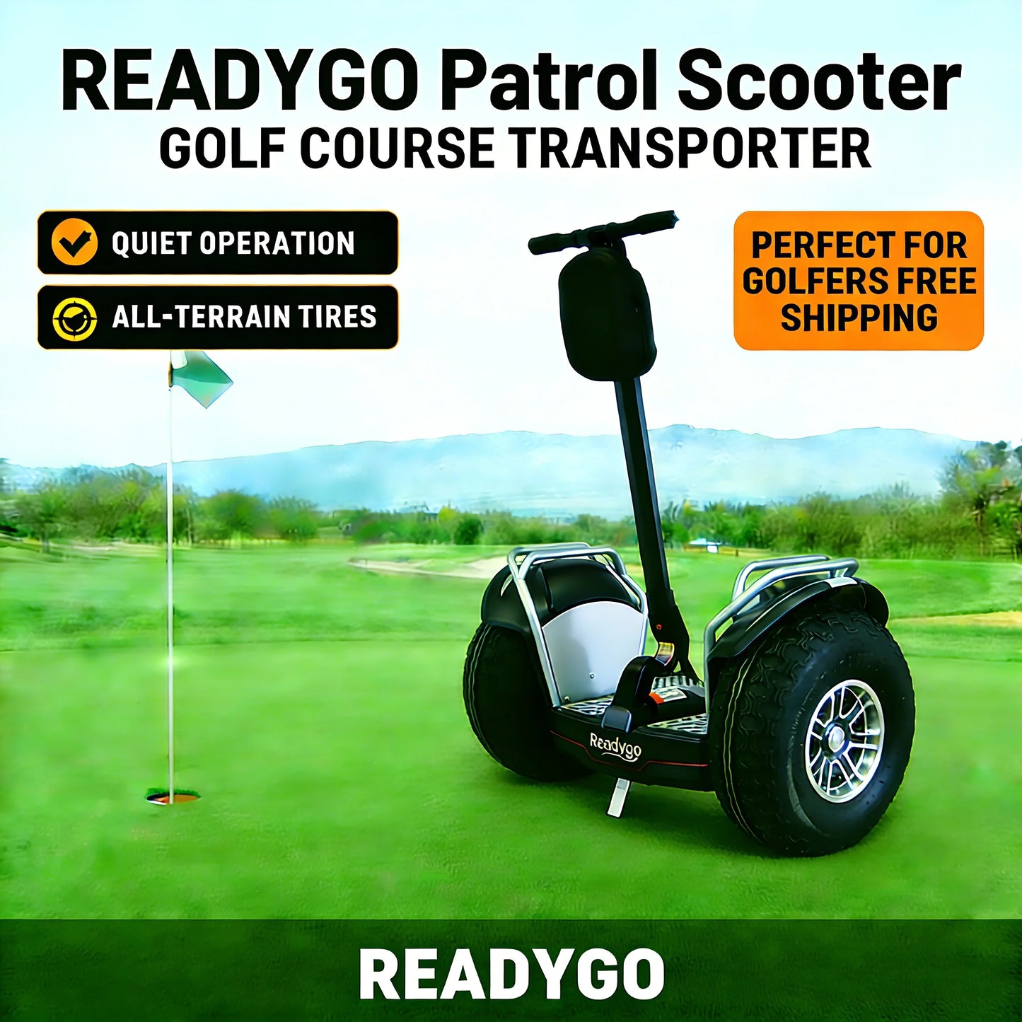 Readygo Dual Motor 1500W Self Balancing Hoverboard Offroad
