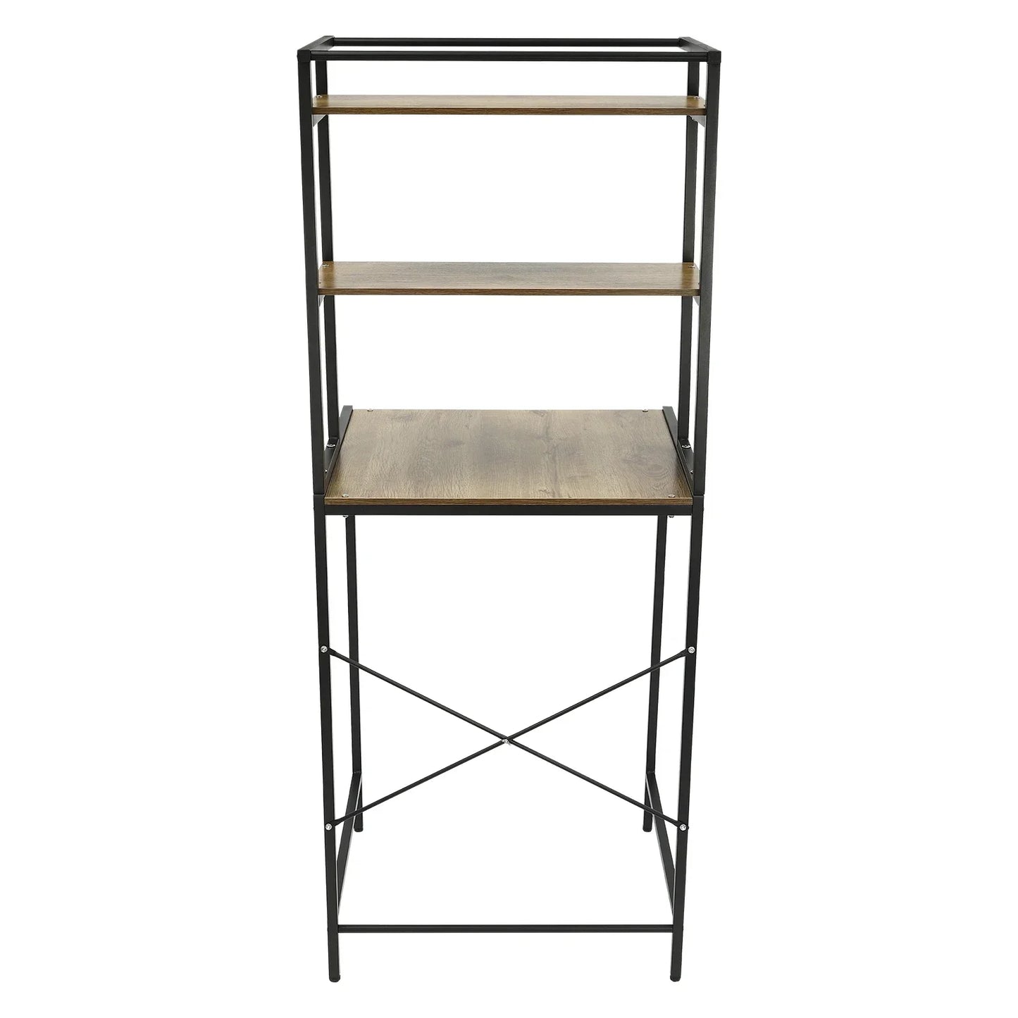 Floorstanding Over The Washer and Dryer Shelf 3 Tiers Laundry Storage Shelf Washing Machine Shelves for Laundry Room Bathroom