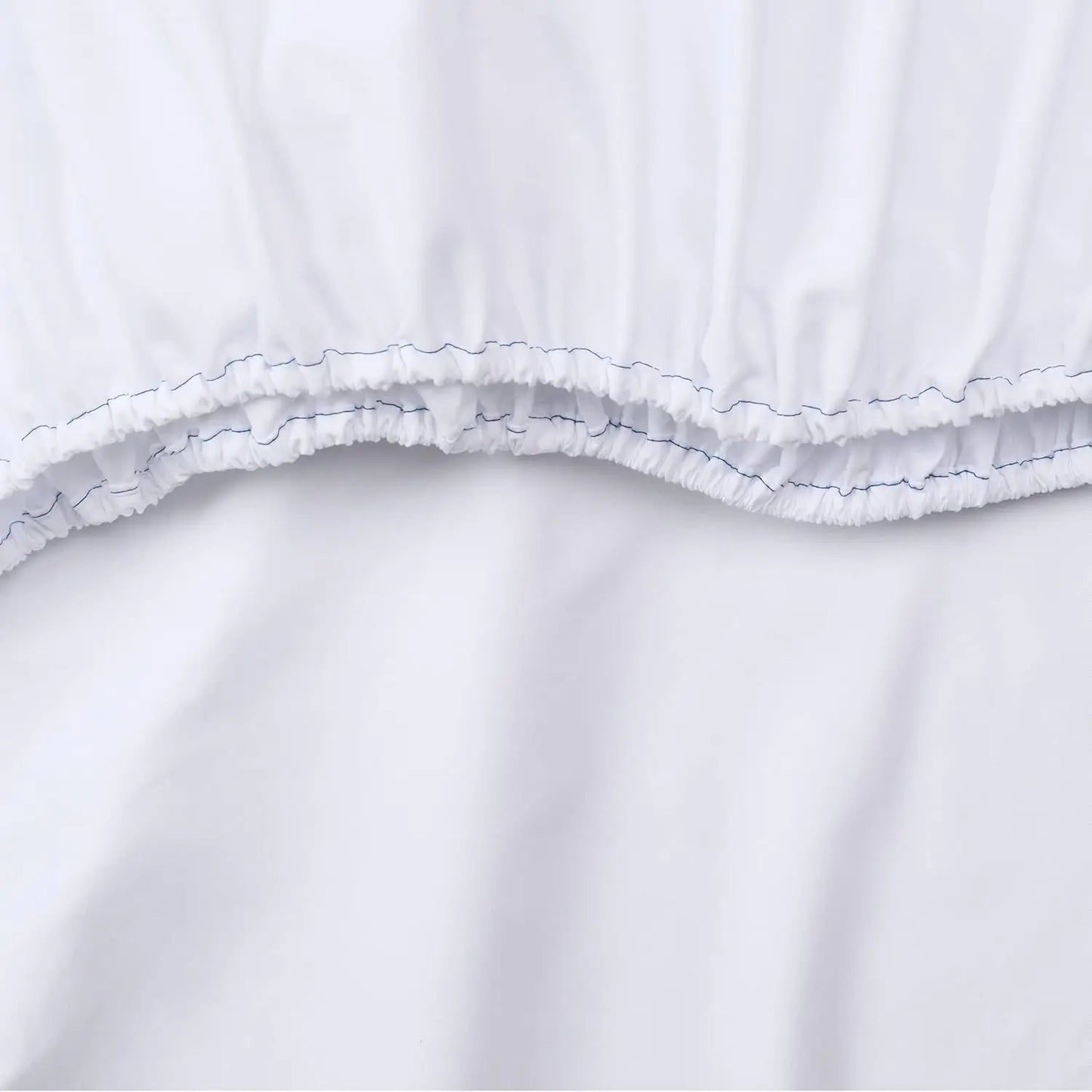 Arkwright Bulk Queen Fitted Bed Sheets - Case of 24 - Soft Cotton Blend 200 Thread Count Bottom Sheet only with Deep Pocket, Bed