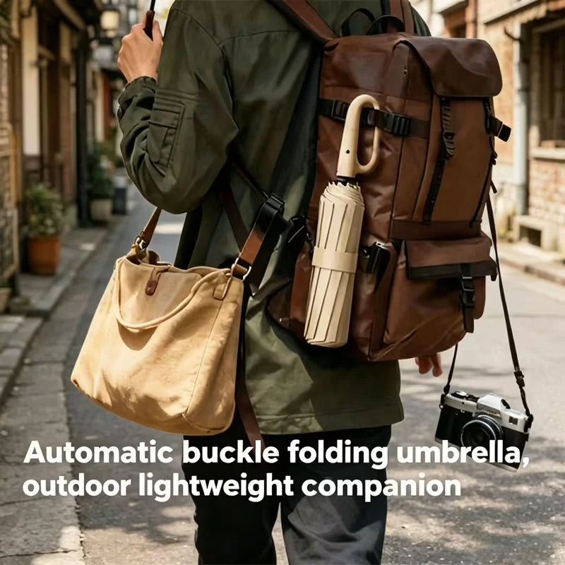 Stylish Multi-Functional Automatic Umbrella For Sun And Rain