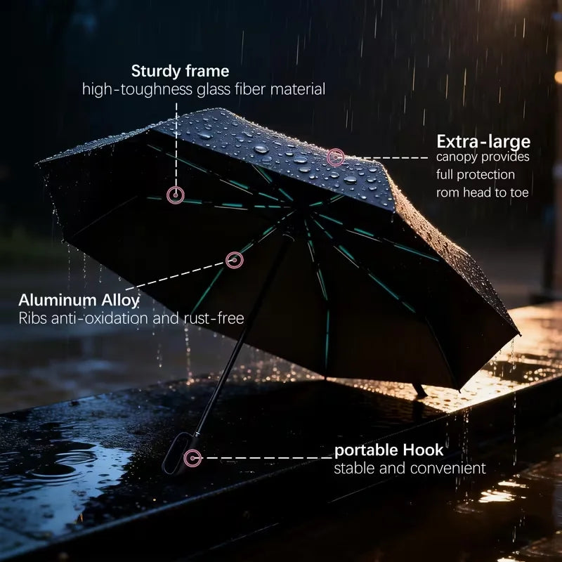 Stylish Multi-Functional Automatic Umbrella For Sun And Rain