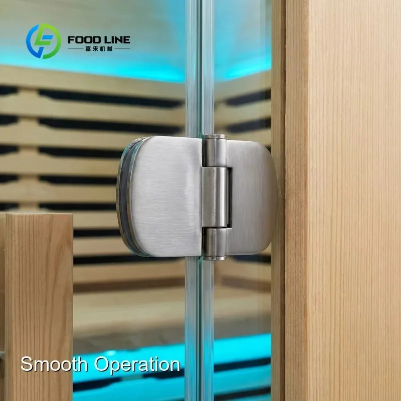 Luxury Outdoor Square Sauna Cabin Dry Steam Room
