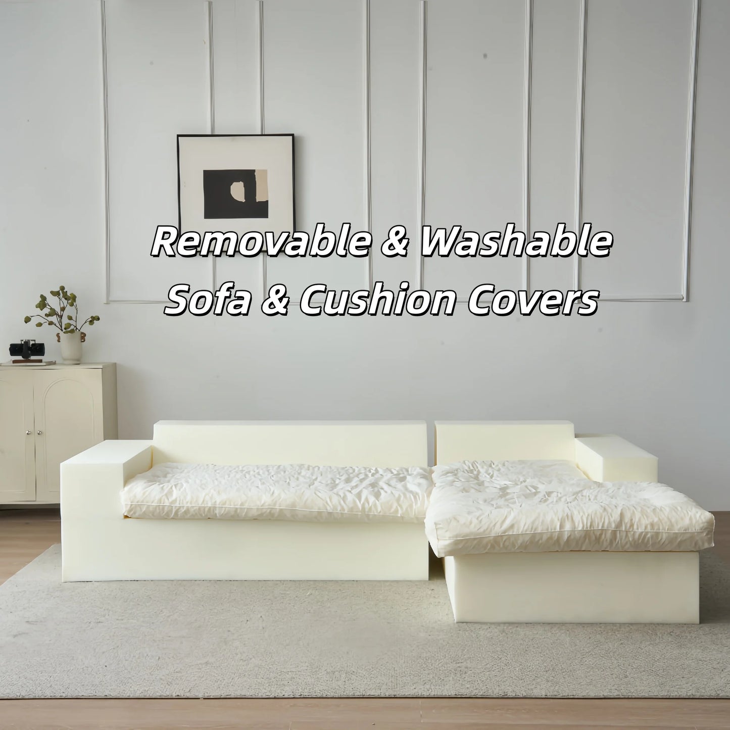 Yeflixvrau Modular Sectional Sofa With Chaise In Corduroy Fabric