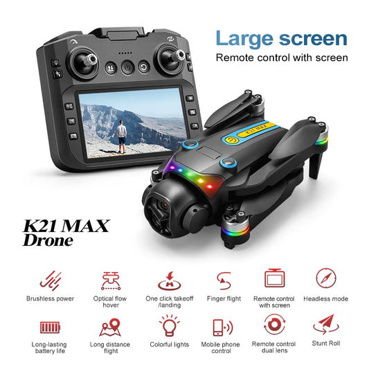 ZNLYRION RC Drone Dual Camera Wide Angle Outdoor HD Photography
