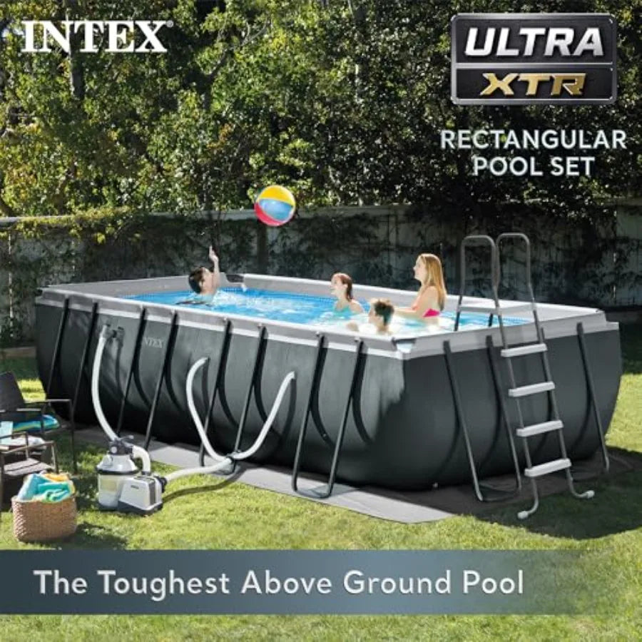 Ultra XTR Above Ground Pool Set With Sand Filter Pump