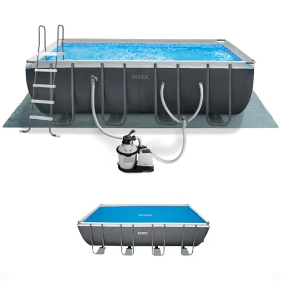 Ultra XTR Above Ground Pool Set With Sand Filter Pump