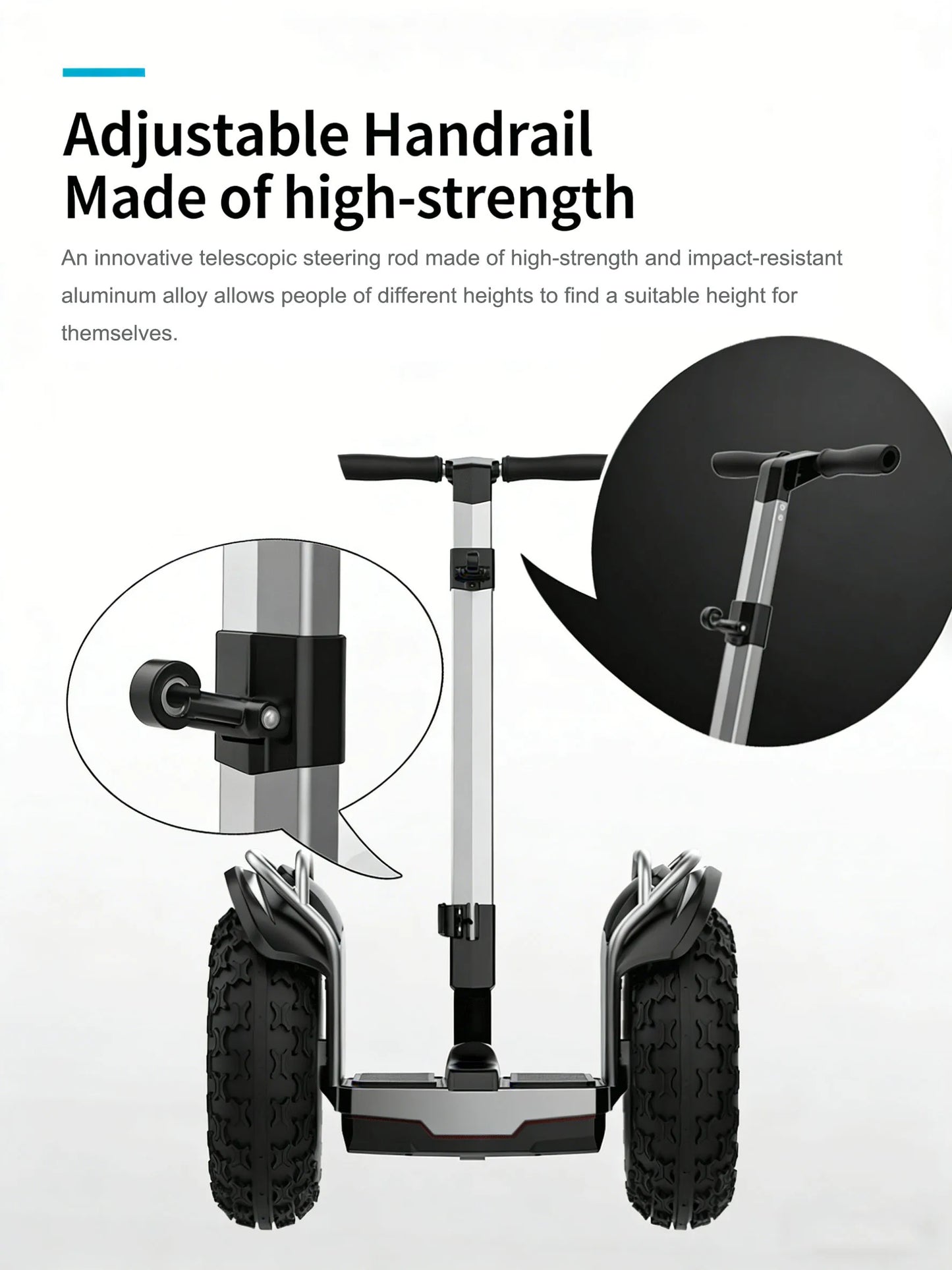 Readygo Dual Motor 1500W Self Balancing Hoverboard Offroad