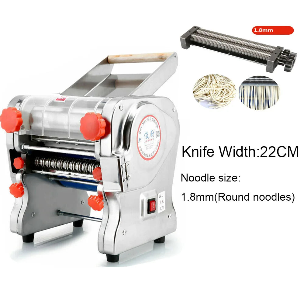 550W Commercial Stainless Steel Electric Dual Knife Pasta Noodle Maker