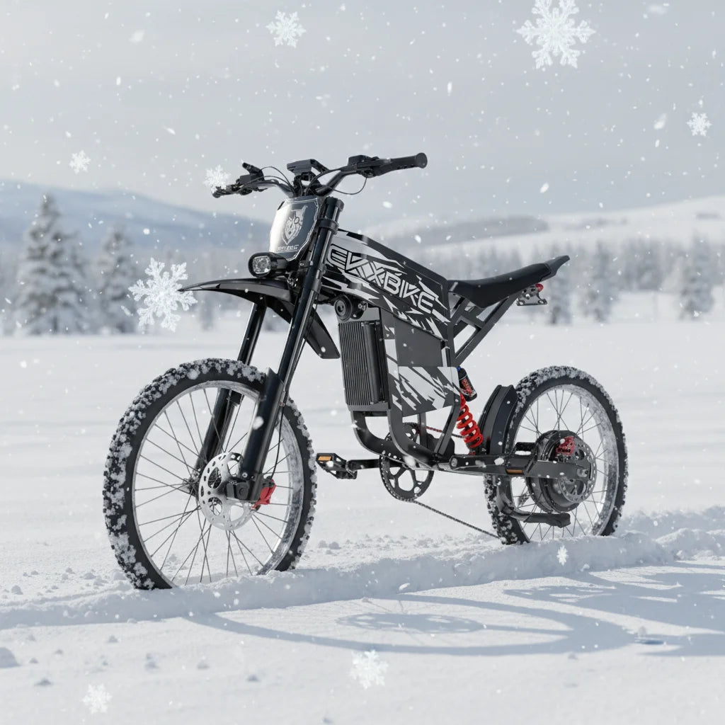 EKX TX1 Electric Bike 6000W 60V 30Ah Battery Off Road