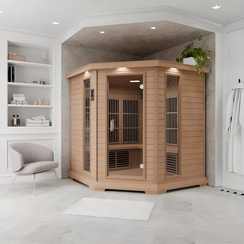 Seven Continents Outdoor 2 Person Infrared Dry Steam Sauna