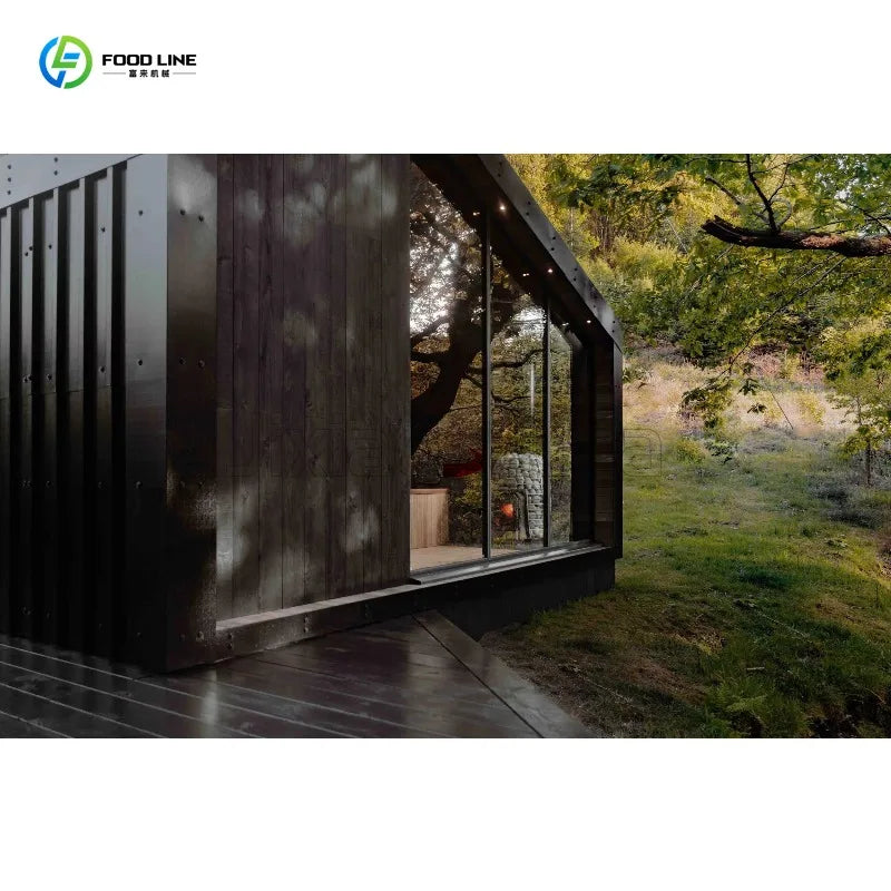 Luxury Outdoor Wooden Canadian Red Cedar Steam Sauna Kit For Commercial Use