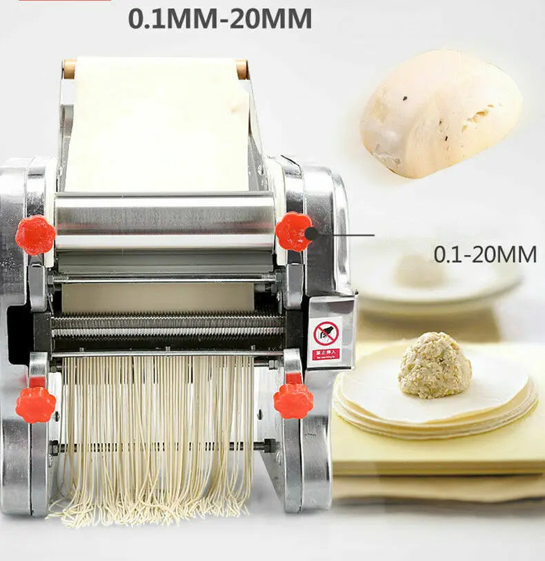 550W Commercial Stainless Steel Electric Dual Knife Pasta Noodle Maker