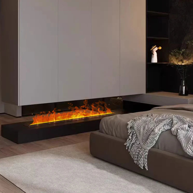 Electric Water Vapor Fireplace Humidifier With 3D Vapor Flame