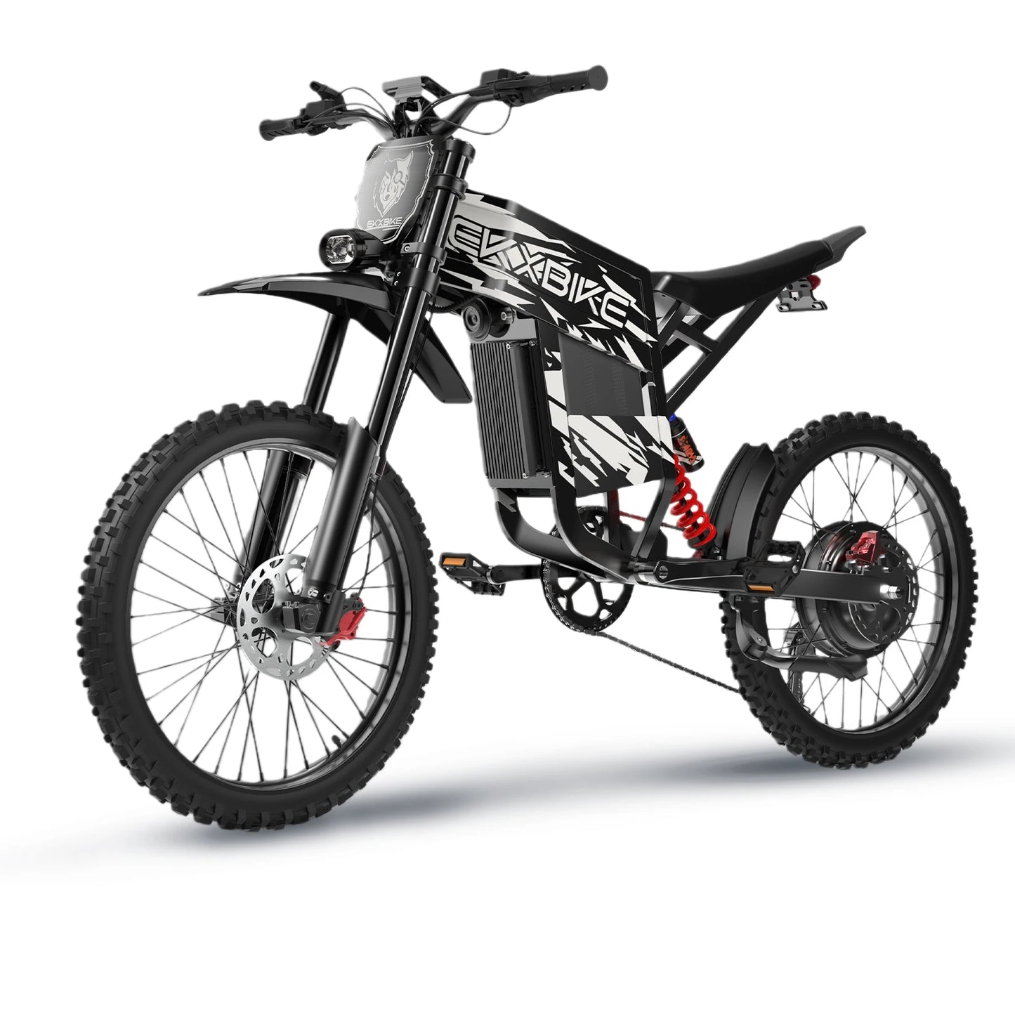 EKX TX1 Electric Bike 6000W 60V 30Ah Battery Off Road