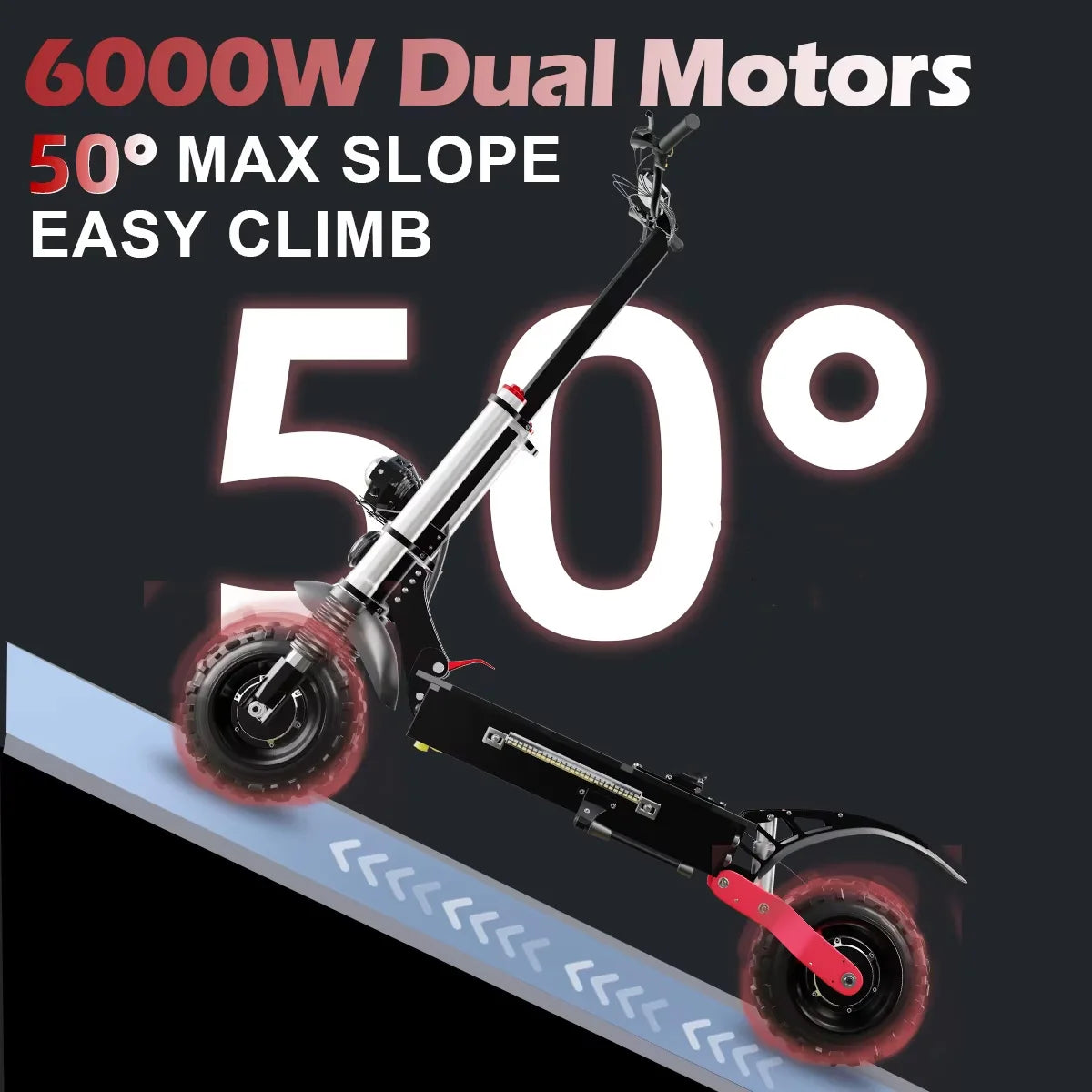 Jueshuai Outdoor Electric Scooter 1000W Off Road Foldable